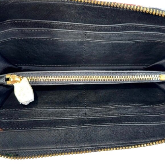 Tory Burch Python Leather Zip Around Continental Wallet - NWOT - Picture 8 of 12